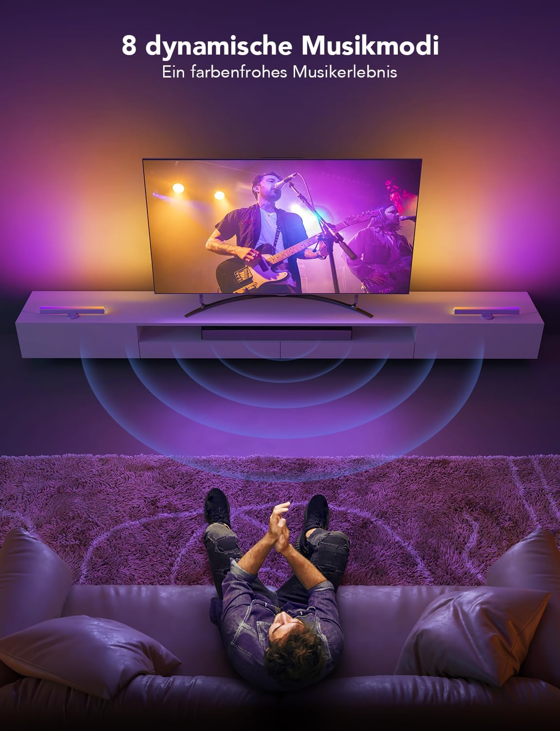 Thumbnail 5 de Govee RGBIC Lightbar 38×3×4cm für TV