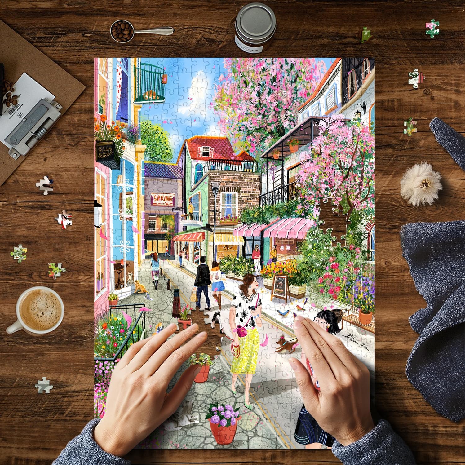 Thumbnail 2 de HUADADA Jigsaw Puzzle 500 Pieces
