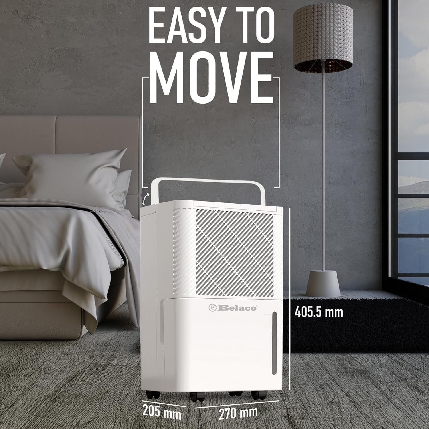 Thumbnail 4 de Belaco 12L Compressor Dehumidifier for Home