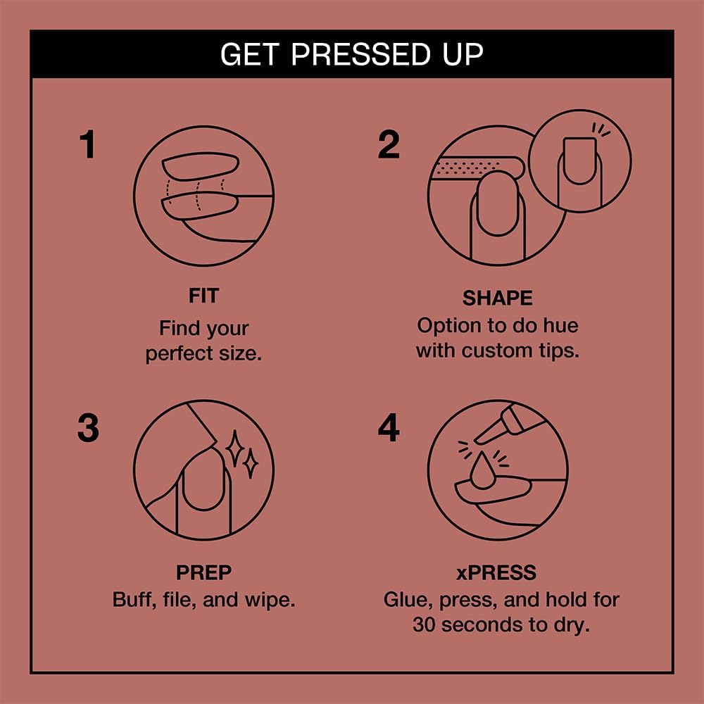 Thumbnail 1 de OPI xPRESS/ON Press-On Nails kit — 24 pcs 💅