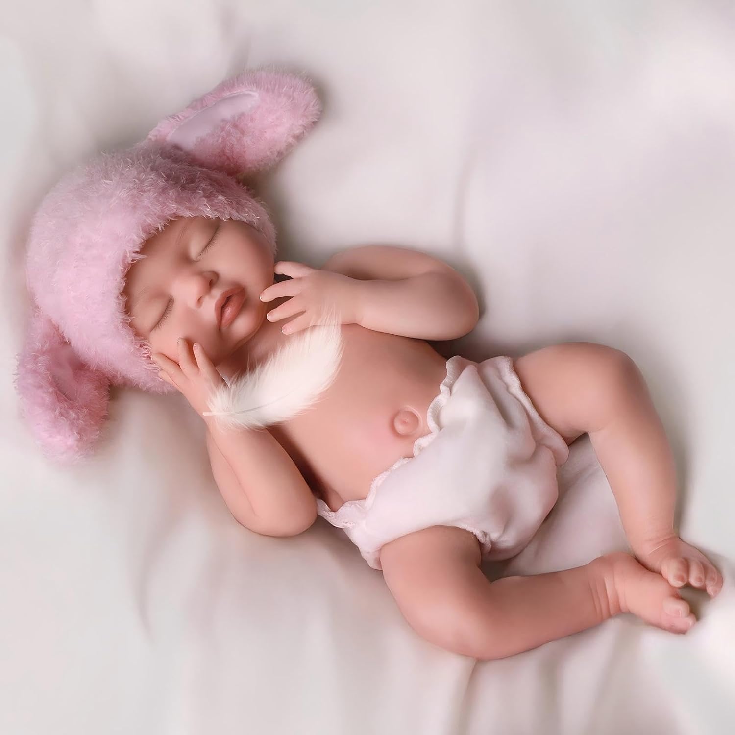 Detalle 2 de BABESIDE 16 Inch Silicone Baby Doll 4.9 lb