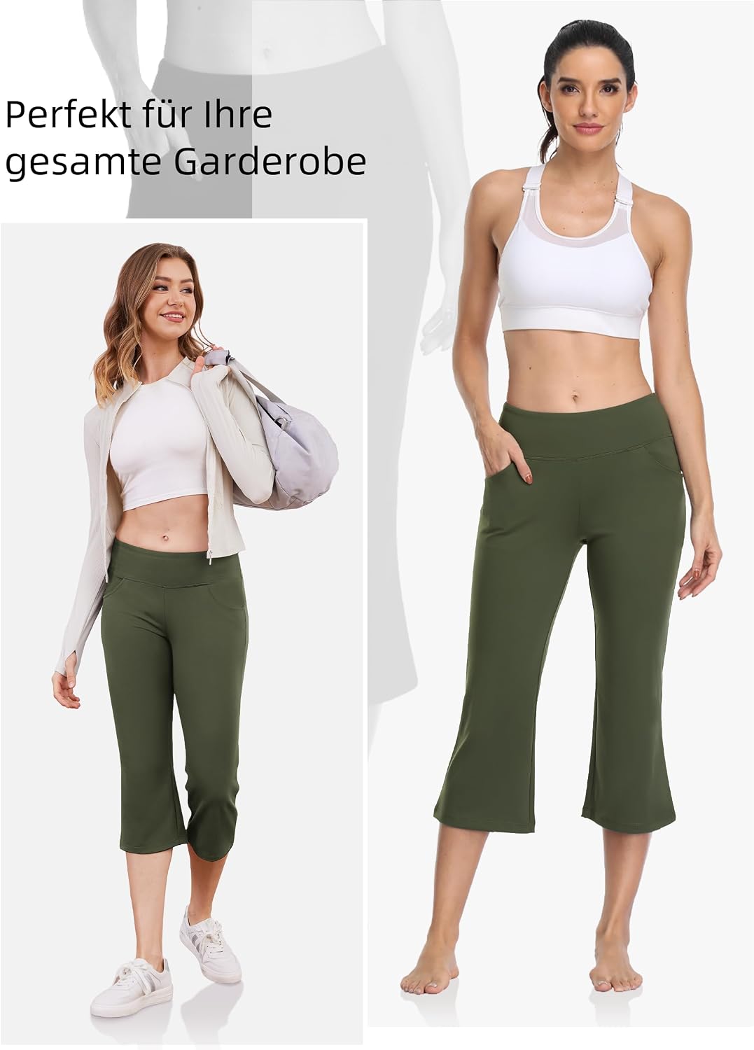 Thumbnail 6 de MOVE BEYOND Pantalon & pantacourt de yoga bootcut à 4 poches pour femmes