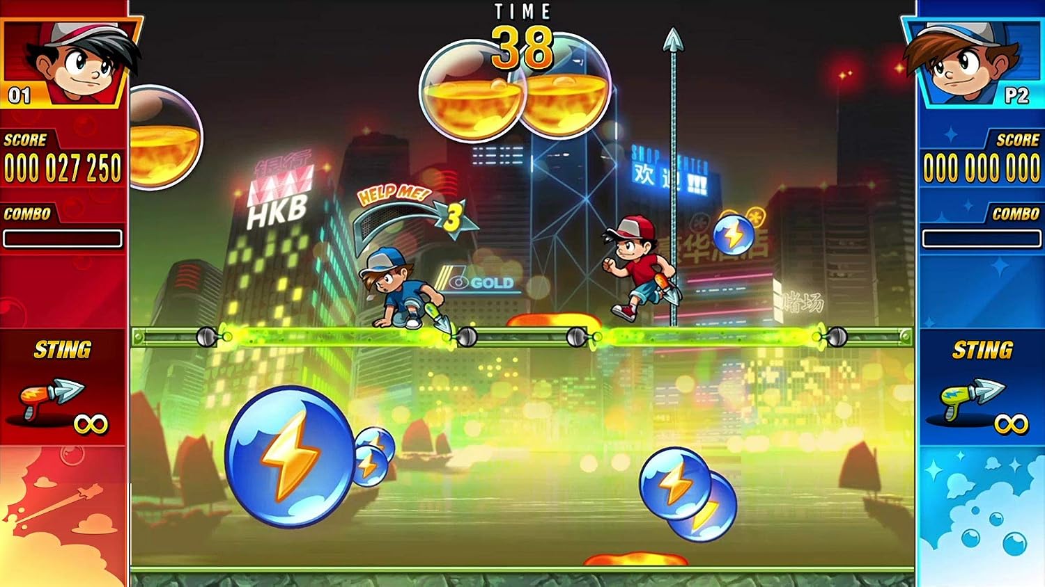Detalle 2 de Pang Adventures Buster Edition para Nintendo Switch – Meridiem Games