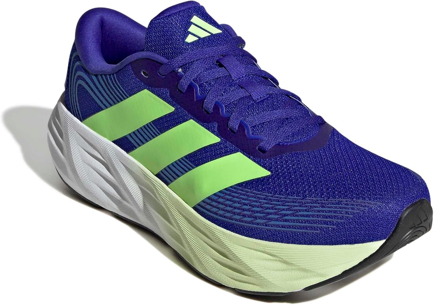 Detalle 2 de Adidas Galaxy 8 para hombre: Galaxy 8 Running Shoes Lucid Blue/Signal Green/Ray Blue, 44 EU