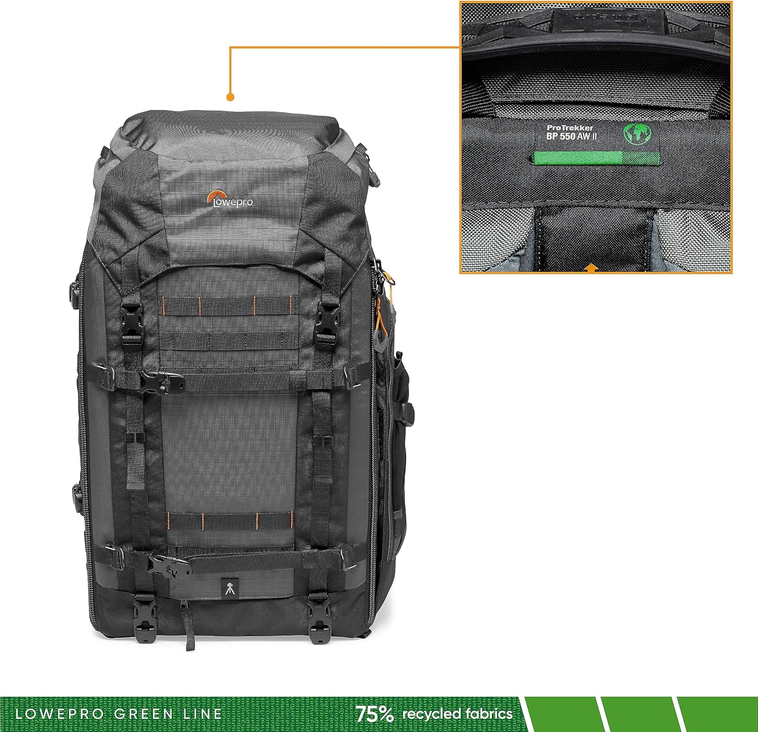 Thumbnail 1 de Lowepro Pro Trekker outdoor camera backpack for travel and on-location shoots
