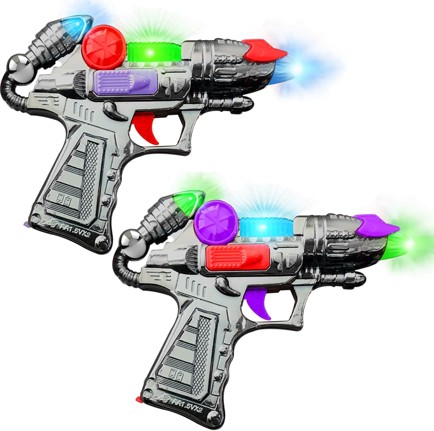 Detalle de ArtCreativity Light-Up Toy Gun Set of 2