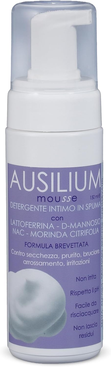 Detalle de Deakos Ausilium Mousse Detergente Intimo: sollievo delicato per tutta la famiglia