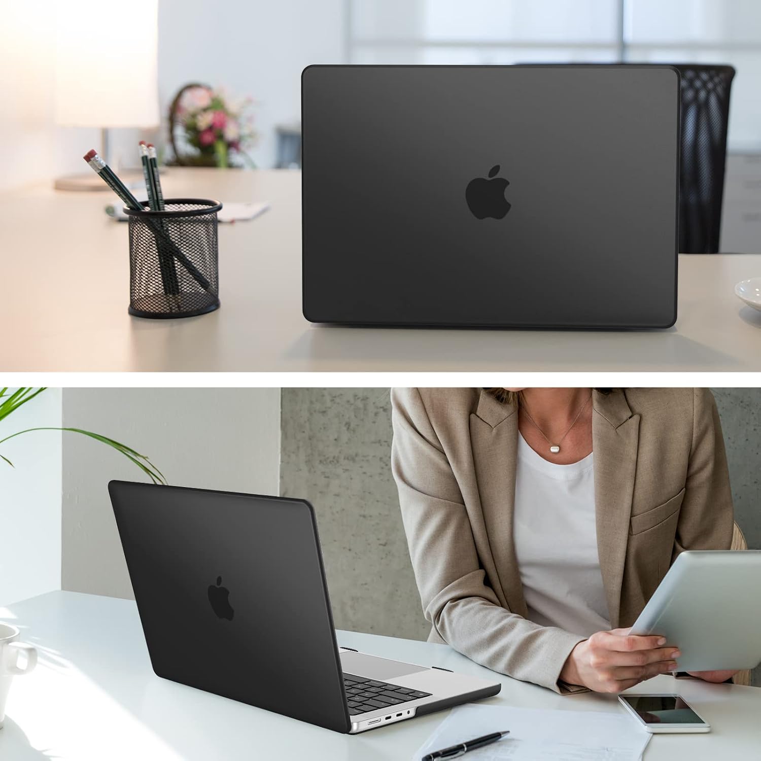 Thumbnail 6 de Fintie Schutzhülle für MacBook Pro 14 Zoll (M5–M1 Pro/Max, 2026–2021) – Schwarz matt
