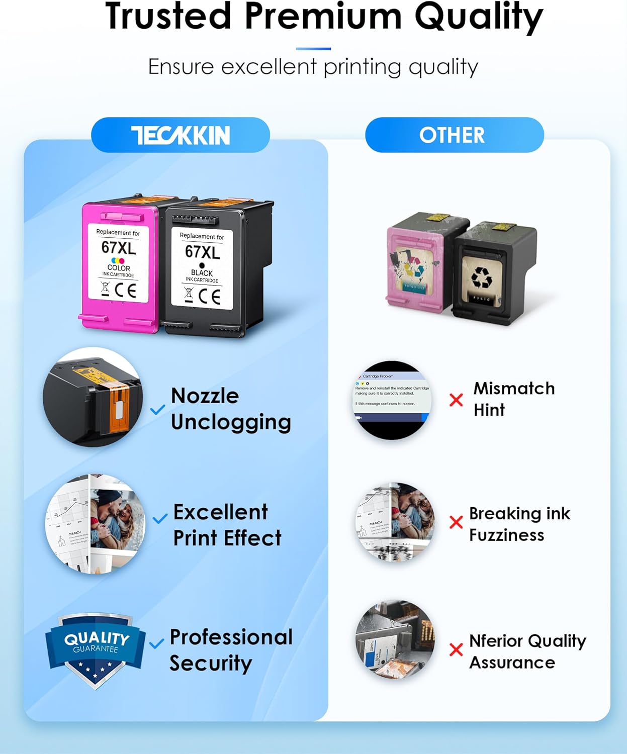 Thumbnail 6 de HP 67XL Ink Cartridge Combo Pack 2