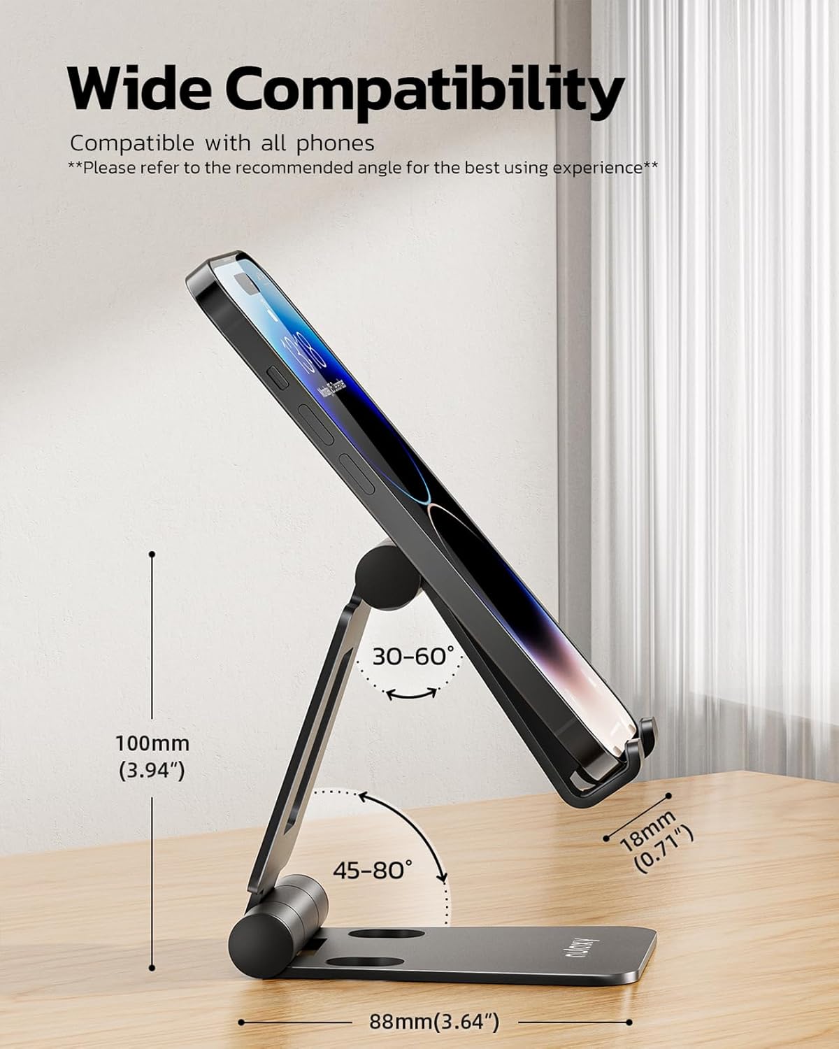 Thumbnail 2 de Nulaxy A4 Phone Stand 2-Pack