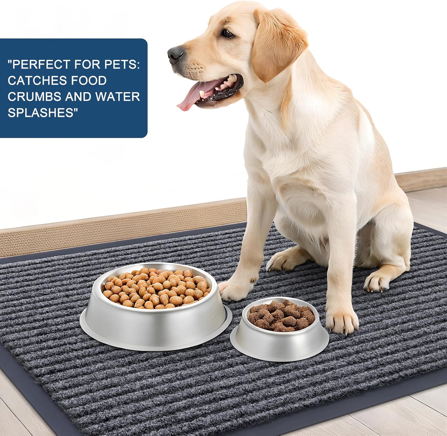 Thumbnail 5 de OLANLY Front Door Mat 71x23 Grey