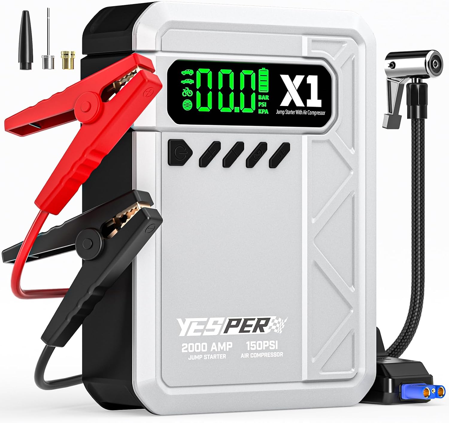 Detalle de YESPER Car Jump Starter, 2000A