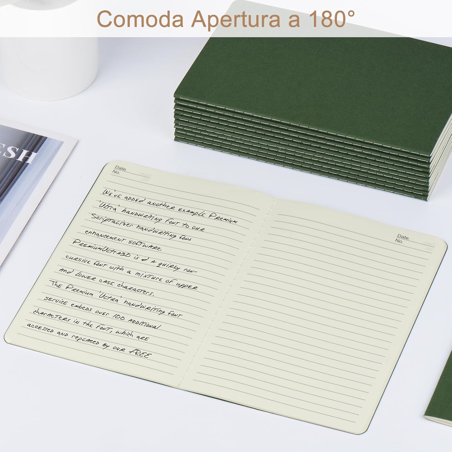 Thumbnail 4 de ZCZN Quaderni A5 12 pezzi 📓