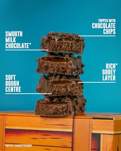 Detalle de Grenade Chocolate Chip Salted Caramel Protein Bars, 12 x 60 g — A practical high-protein snack for busy days