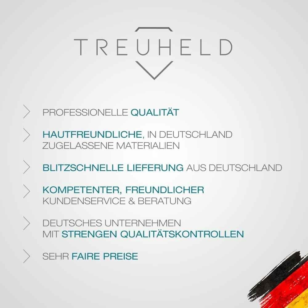 Thumbnail 3 de Treuheld Große 925 Sterling Silber Creolen-Ohrstecker mit Kristallen