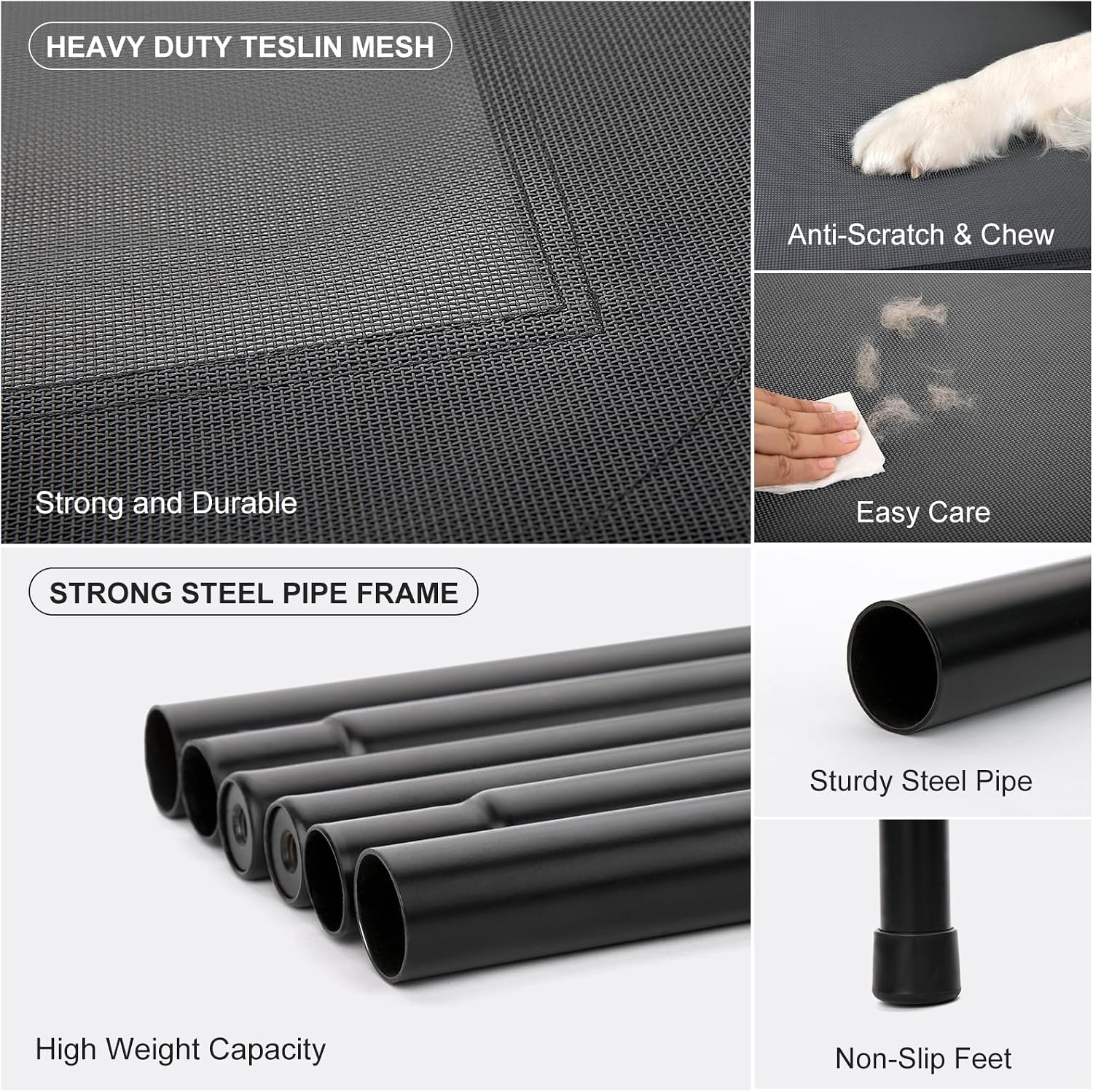Thumbnail 2 de SIEMOUR Elevated Dog Bed, X-Large
