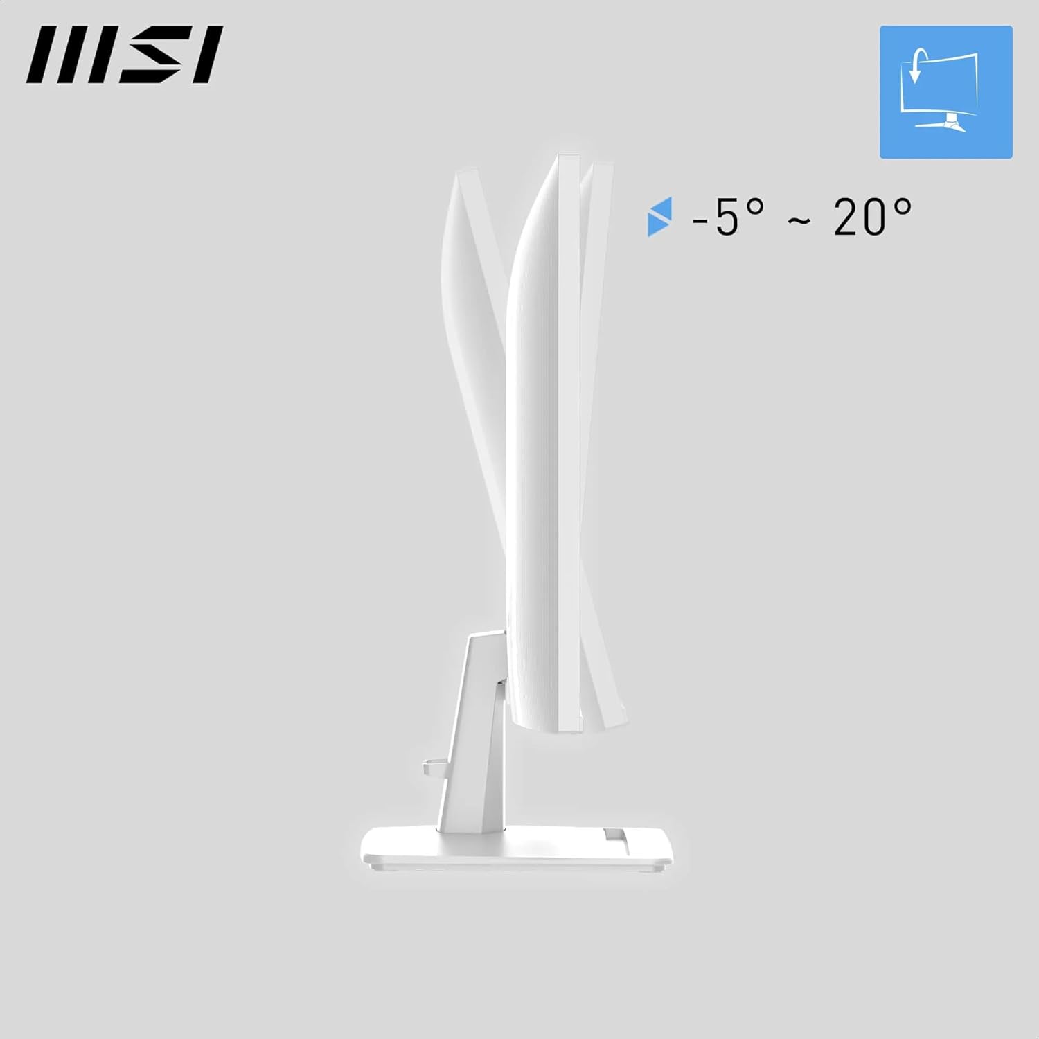 Detalle 2 de MSI PRO MP251W E2 24.5" FHD Monitor