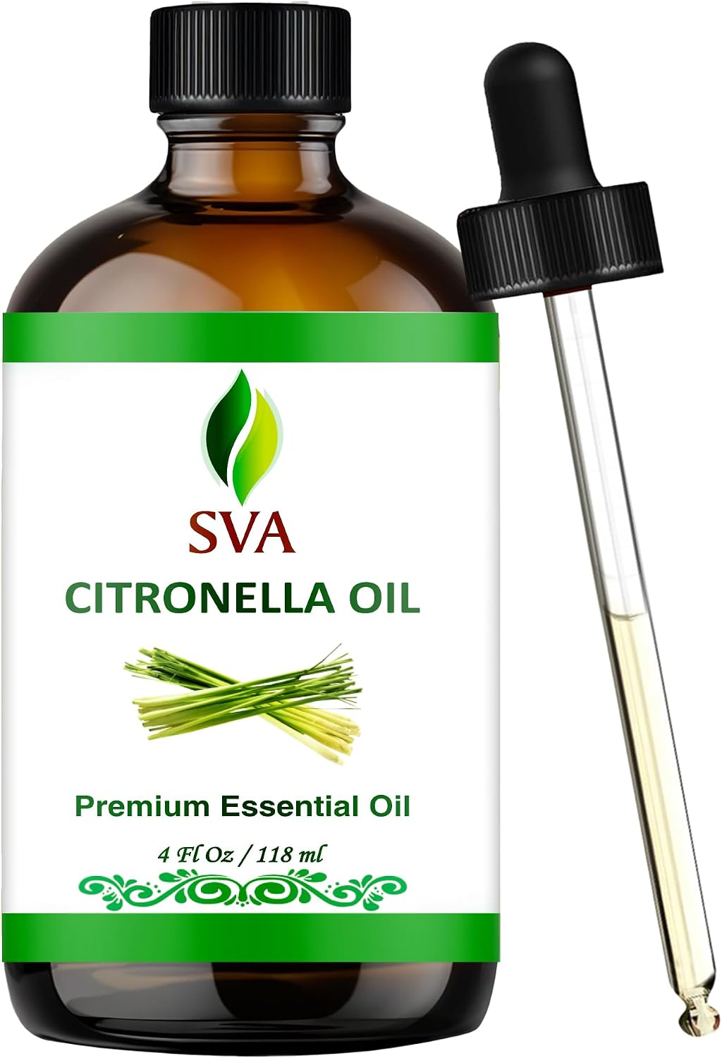Detalle de SVA Citronella Essential Oil 4 Fl Oz