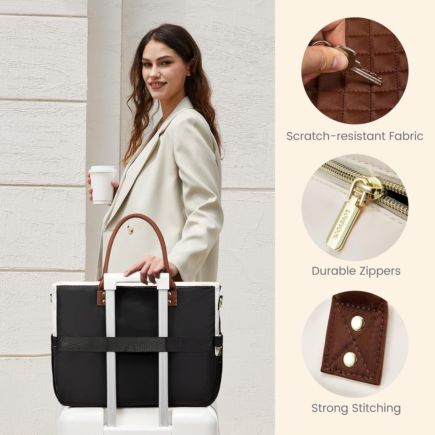 Thumbnail 5 de LOVEVOOK Teacher Tote 15.6 Inch