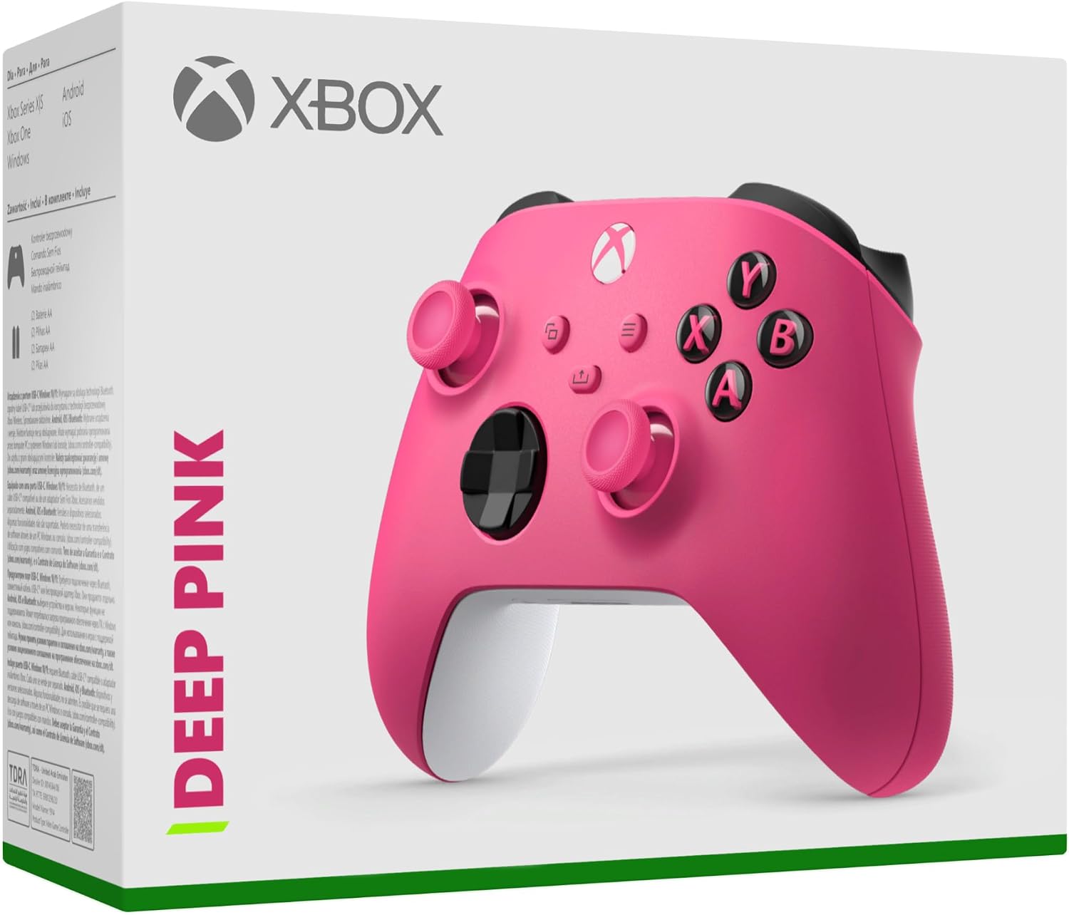 Detalle 2 de Xbox Wireless Controller Deep Pink, wireless gaming
