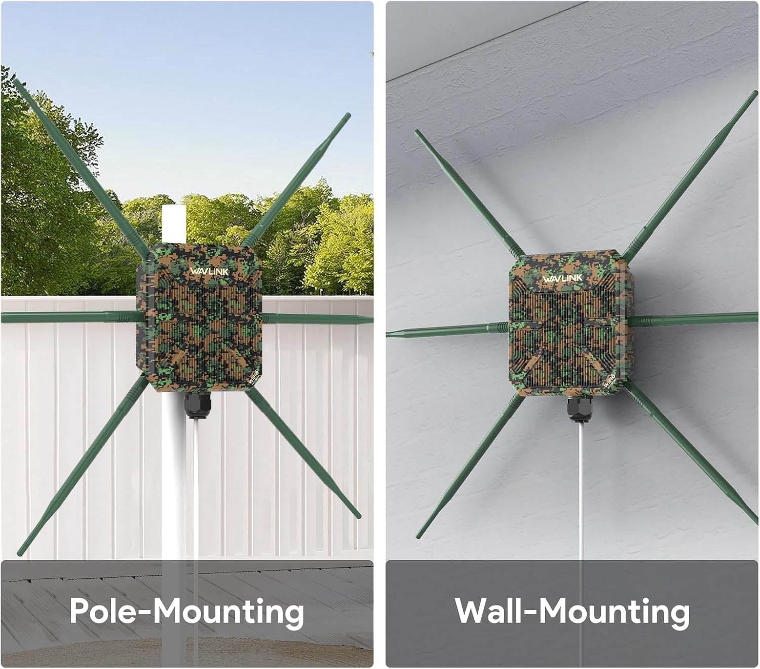 Thumbnail 2 de WAVLINK AX3000 Outdoor Mesh WiFi Access Point 2026 📶