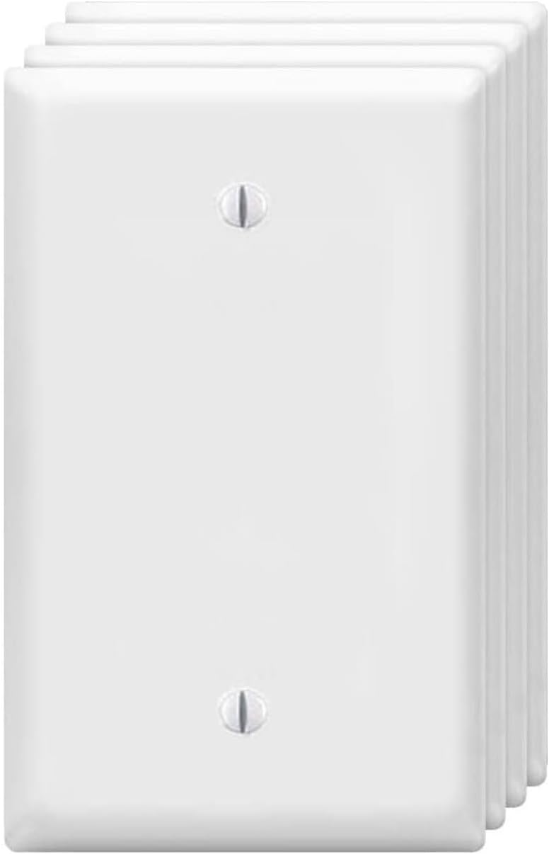Detalle de ZEFTV Blank Wall Plate, Thermoplastic