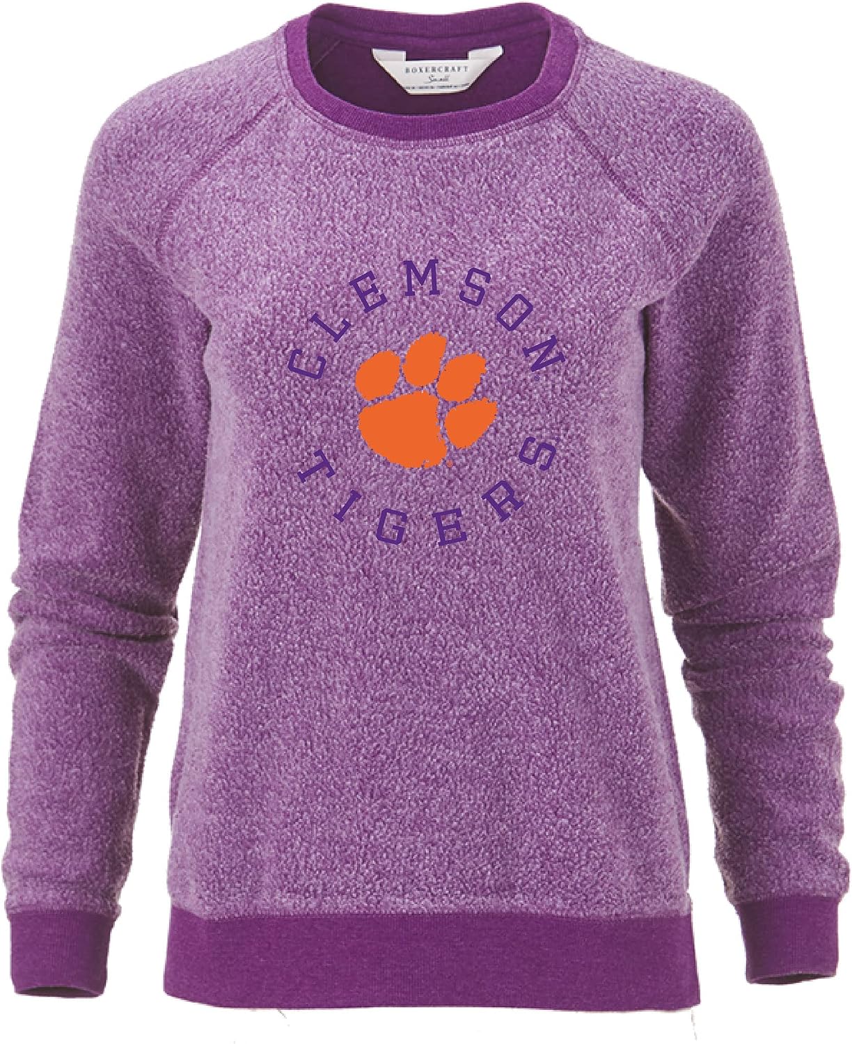 Detalle de boxercraft Women’s NCAA Team Logo Fleece Out Crew