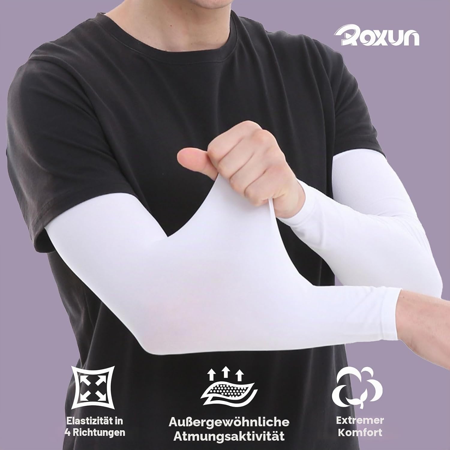 Thumbnail 1 de ROXUN Armstulpe mit UV-Schutz – Arm Sleeves für Damen und Herren