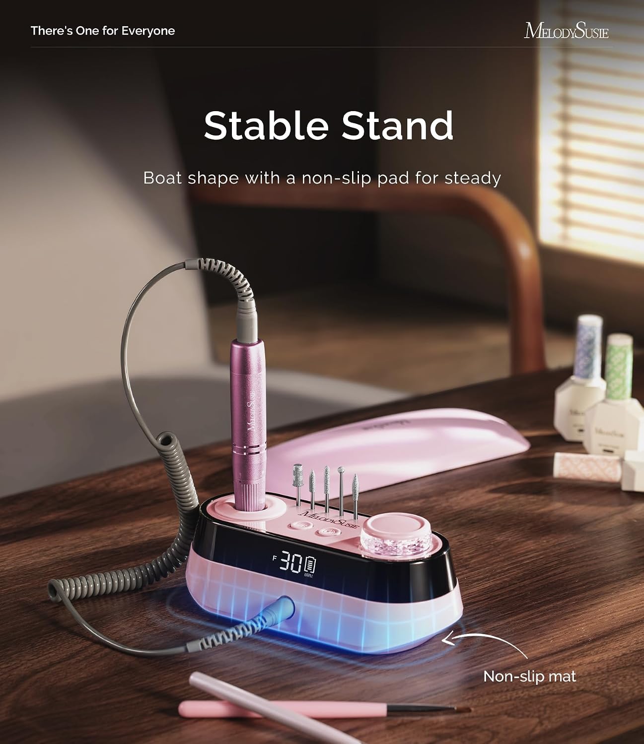 Detalle de MelodySusie Rechargeable Nail Drill SC320A