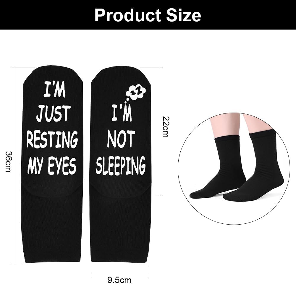 Detalle 2 de OFFCUP Funny Cotton Novelty Crew Socks for Men and Women