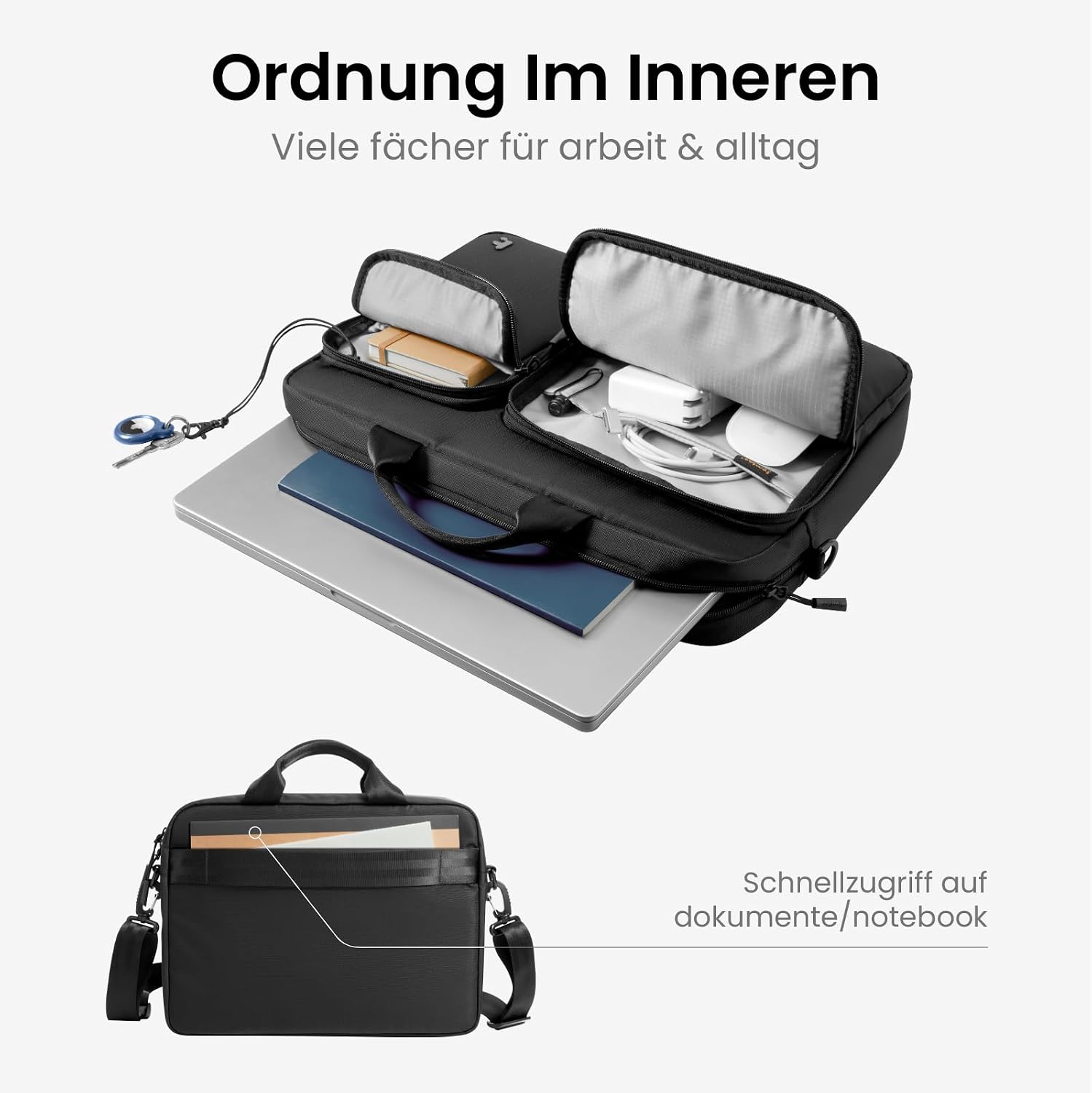 Thumbnail 3 de tomtoc Leichte Laptoptasche 13–14 Zoll