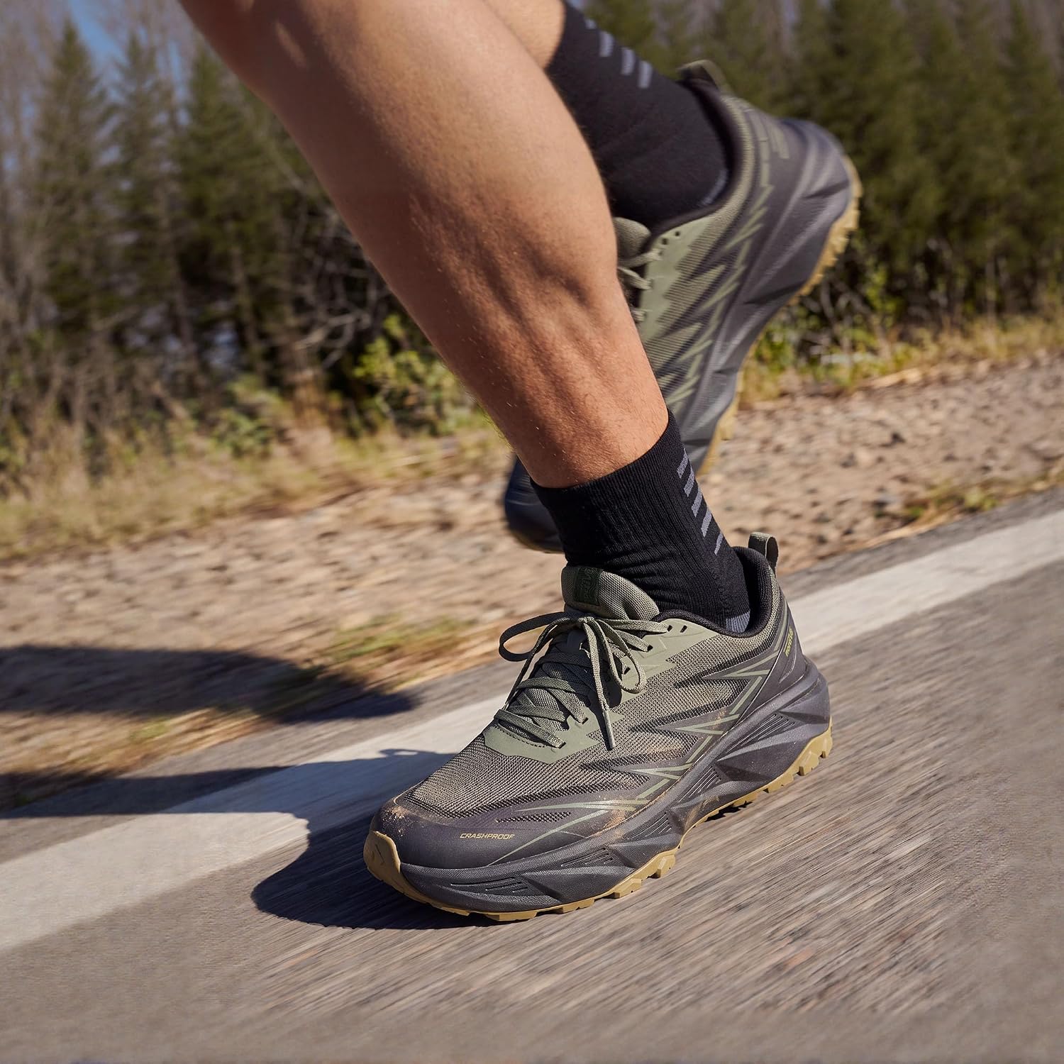 Thumbnail 1 de NORTIV 8 Trail Running Shoes with Mesh Upper