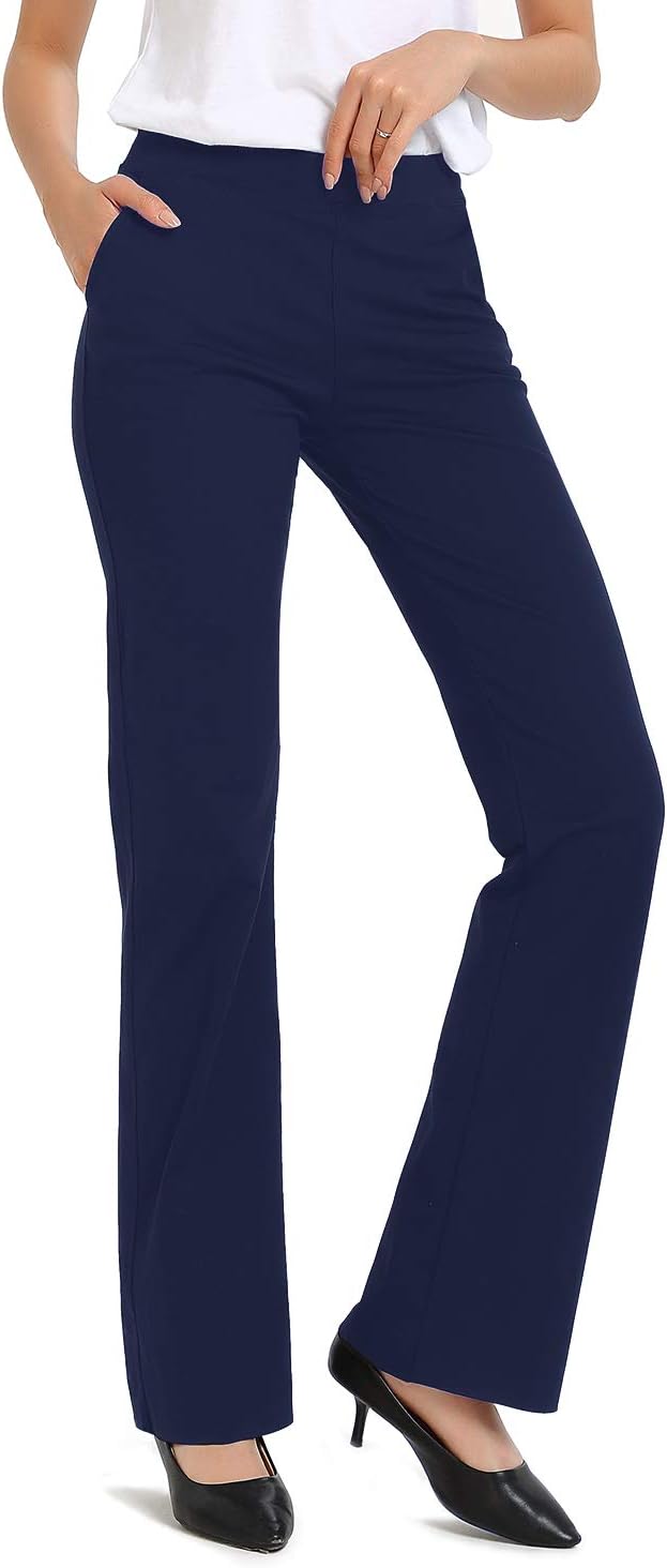 Detalle de SAFORT Bootcut Yoga Hose 86 cm SchrittlĂ€nge đ§â