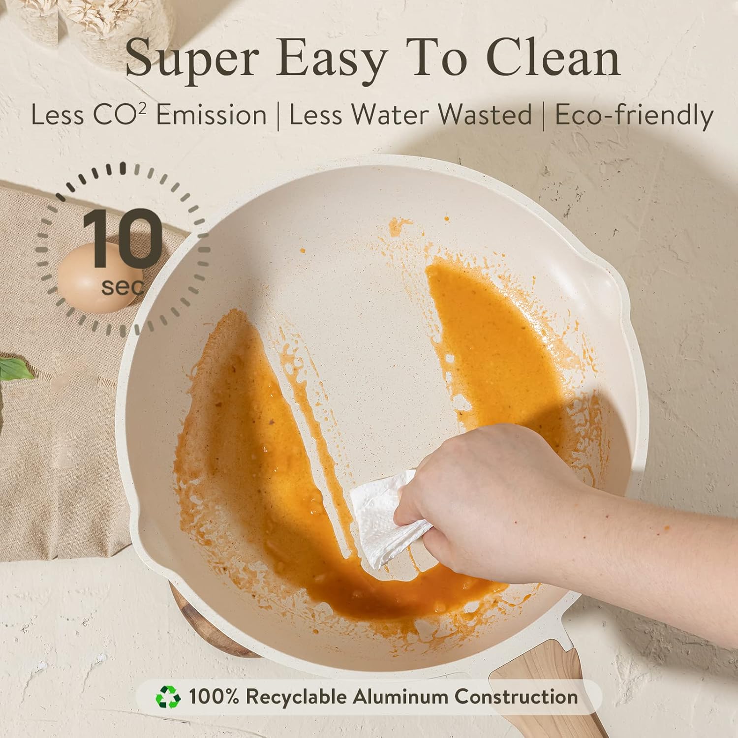 Thumbnail 5 de CAROTE 12-Inch Nonstick Frying Pan