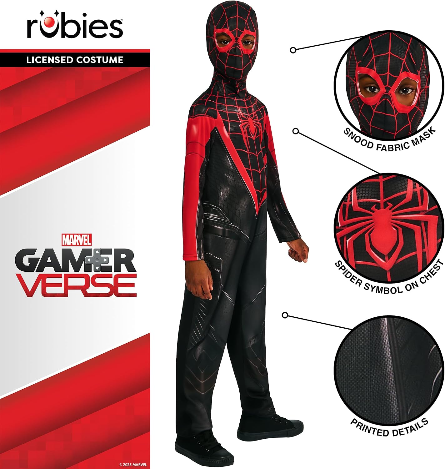 Detalle de Rubie's Black Panther Childs Costume