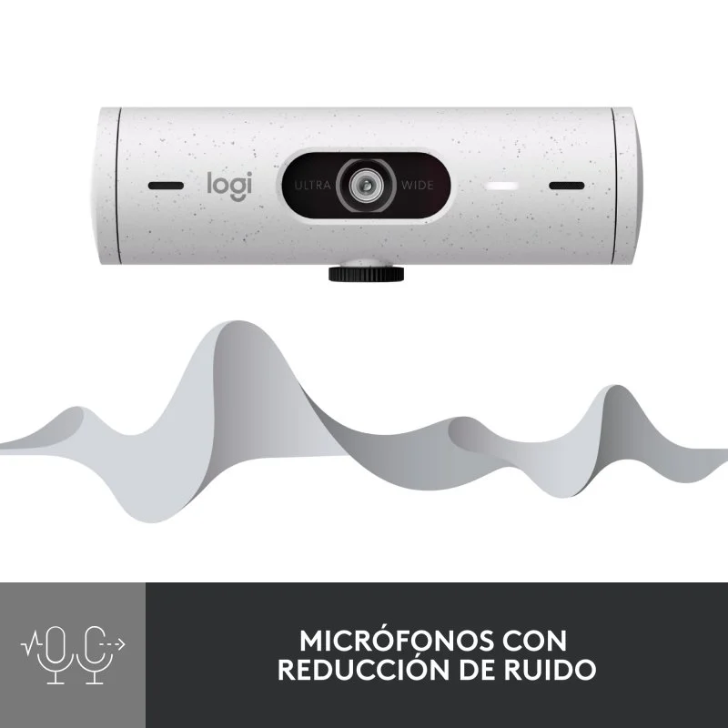 Thumbnail 2 de Logitech Brio 500 Webcam FullHD blanca