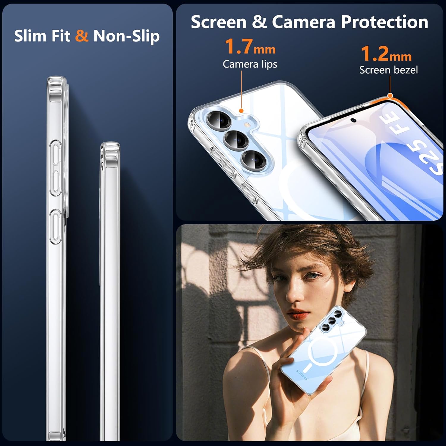 Thumbnail 6 de Zhendecase S25 FE Magnetic Case 12FT