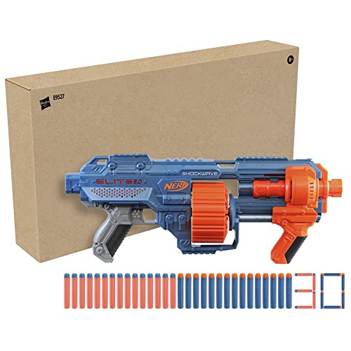 Detalle 2 de Nerf Elite 2.0 Shockwave RD-15, Lanzador de Dardos 🏹