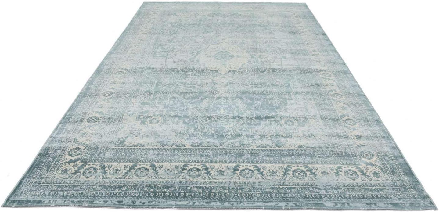 Detalle 2 de RugVista Jacinda Oriental Rug, 200 x 300 cm, Light Blue, Low Pile