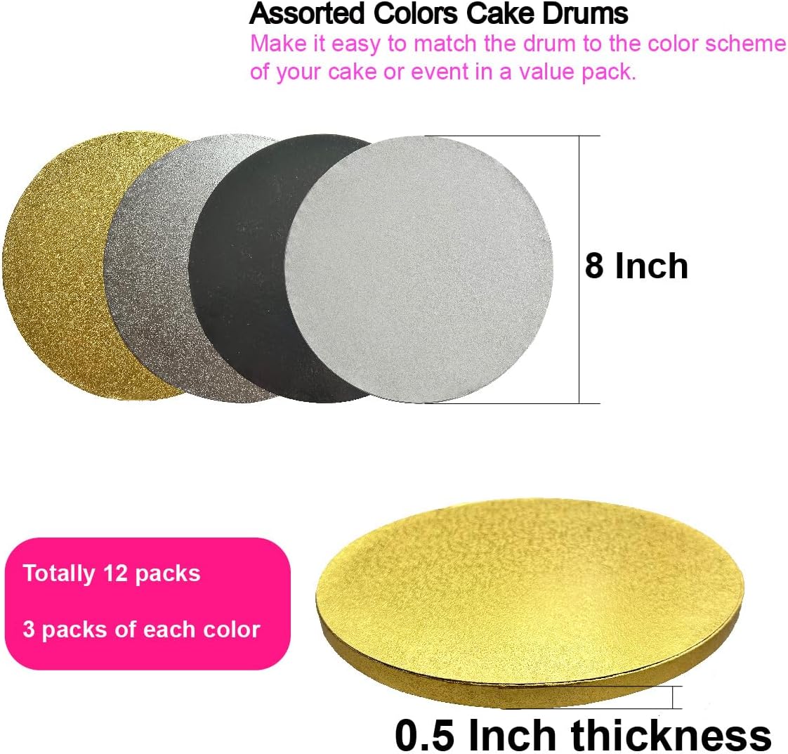Detalle 2 de ANSSDO cake drums, 8-inch