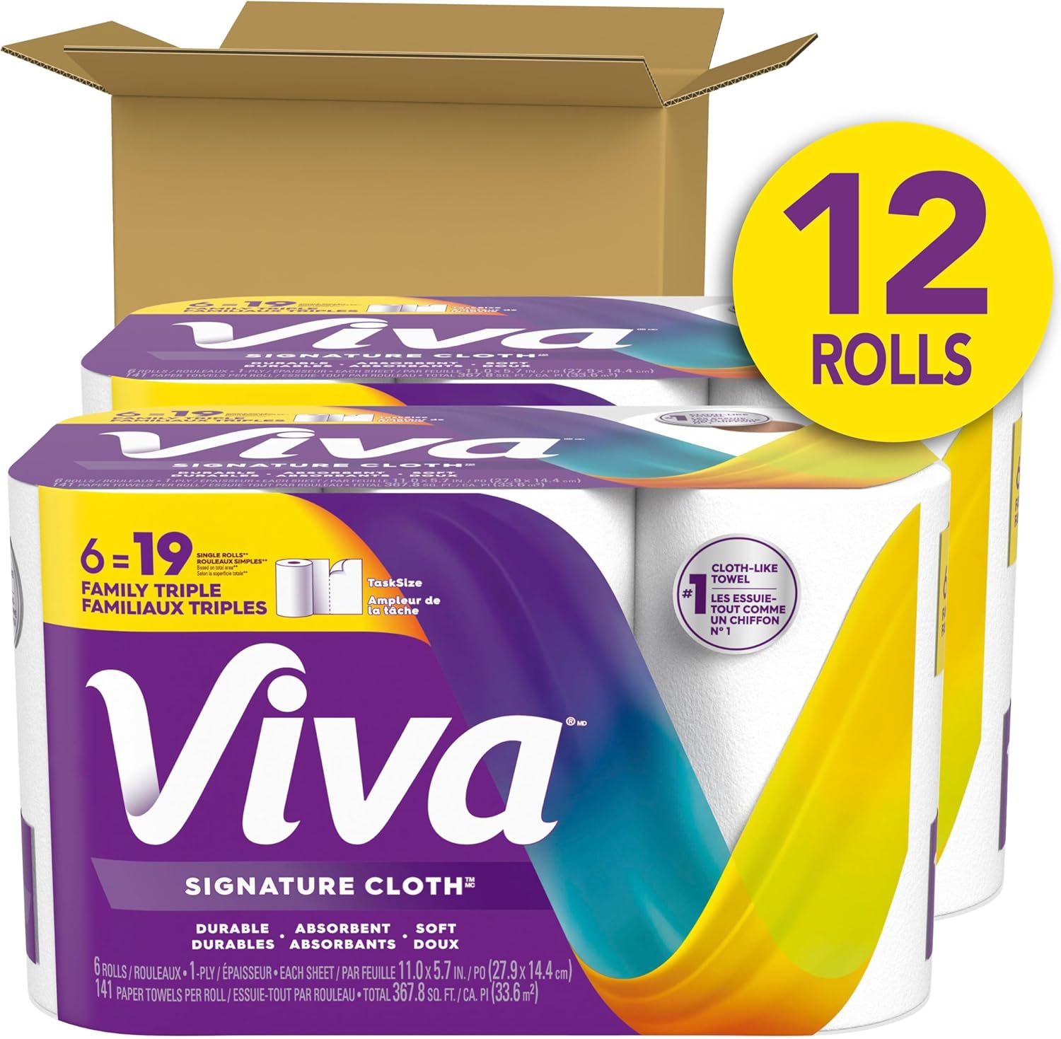 Thumbnail 1 de Viva Cloth-like Paper Towels 141 sheets