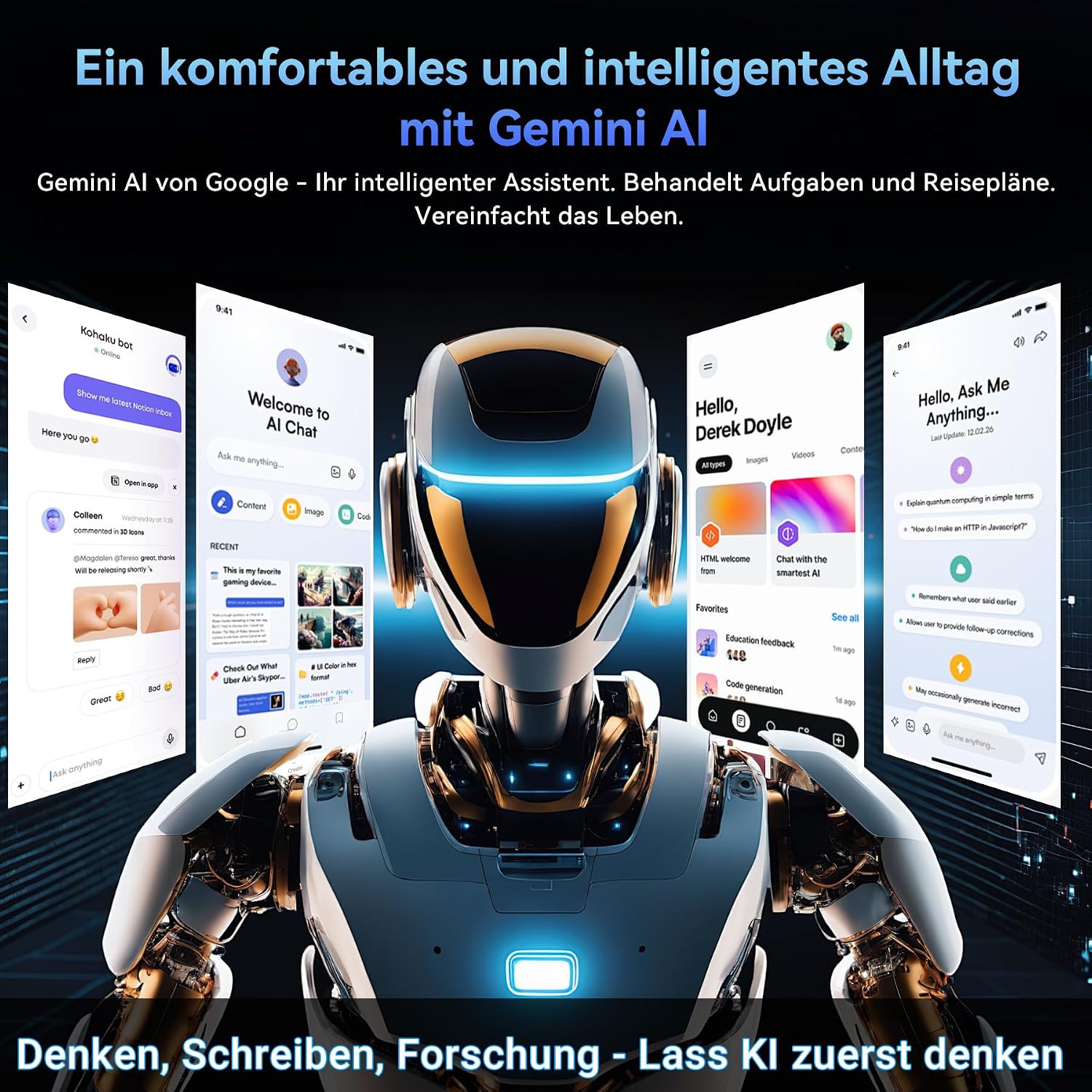 Detalle de TABWEE Tablet 11 Zoll mit Stift, Tastatur und Gemini AI 3.0 – 24 GB RAM, 128 GB ROM