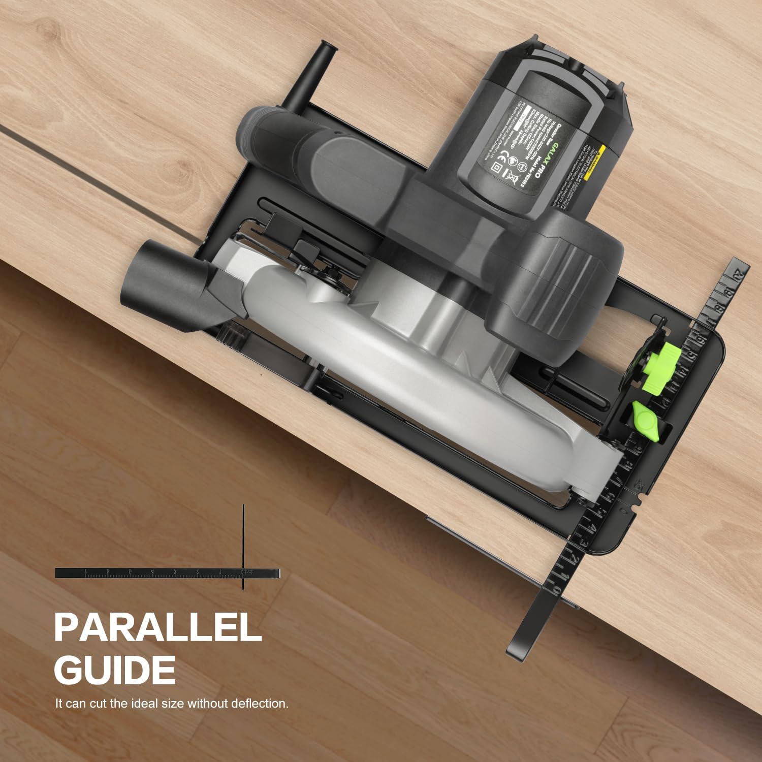 Detalle 2 de GALAX PRO Sierra Circular 1400W 185 mm