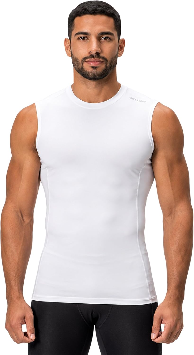 Thumbnail 4 de DEVOPS 3-Pack Compression Shirt Sleeveless