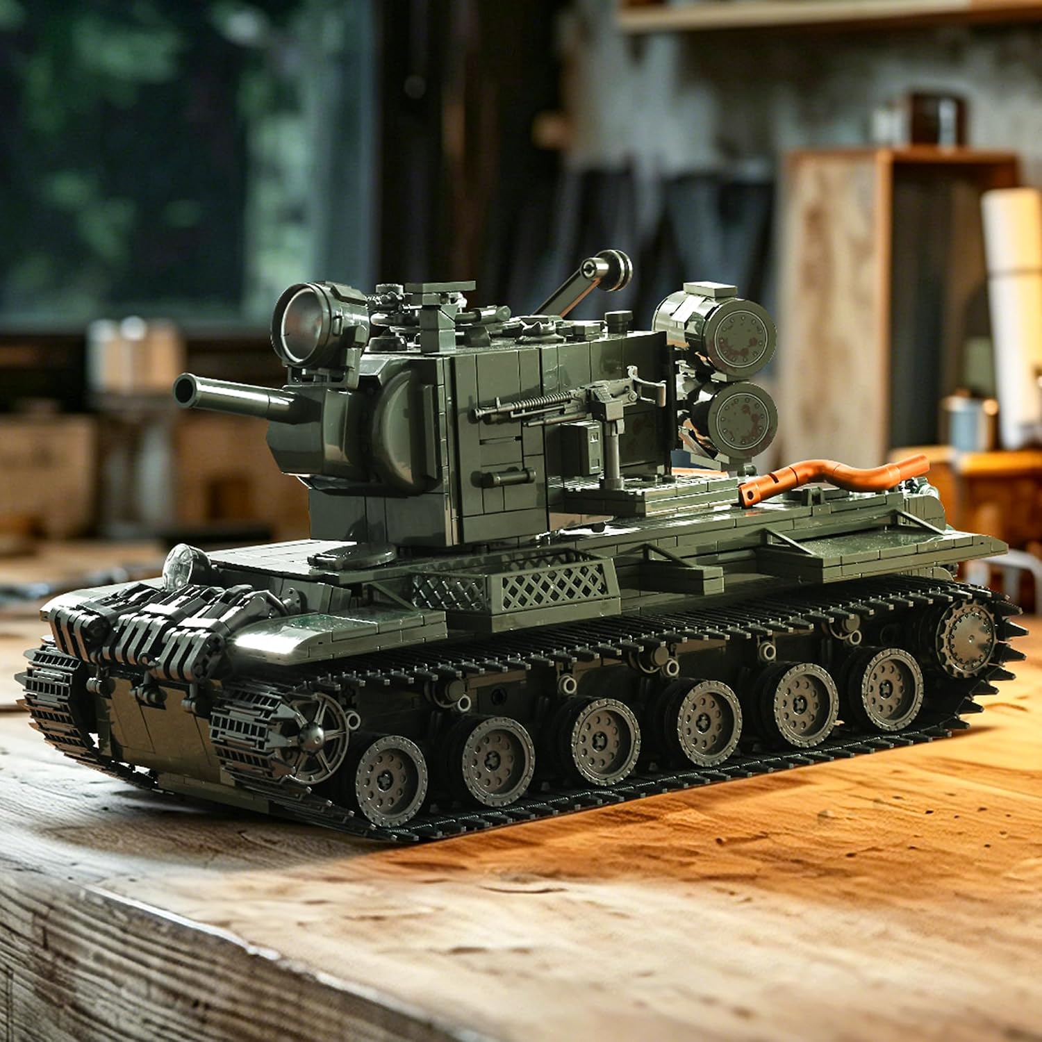 Detalle 2 de Tank Building Set, KV-2 Model