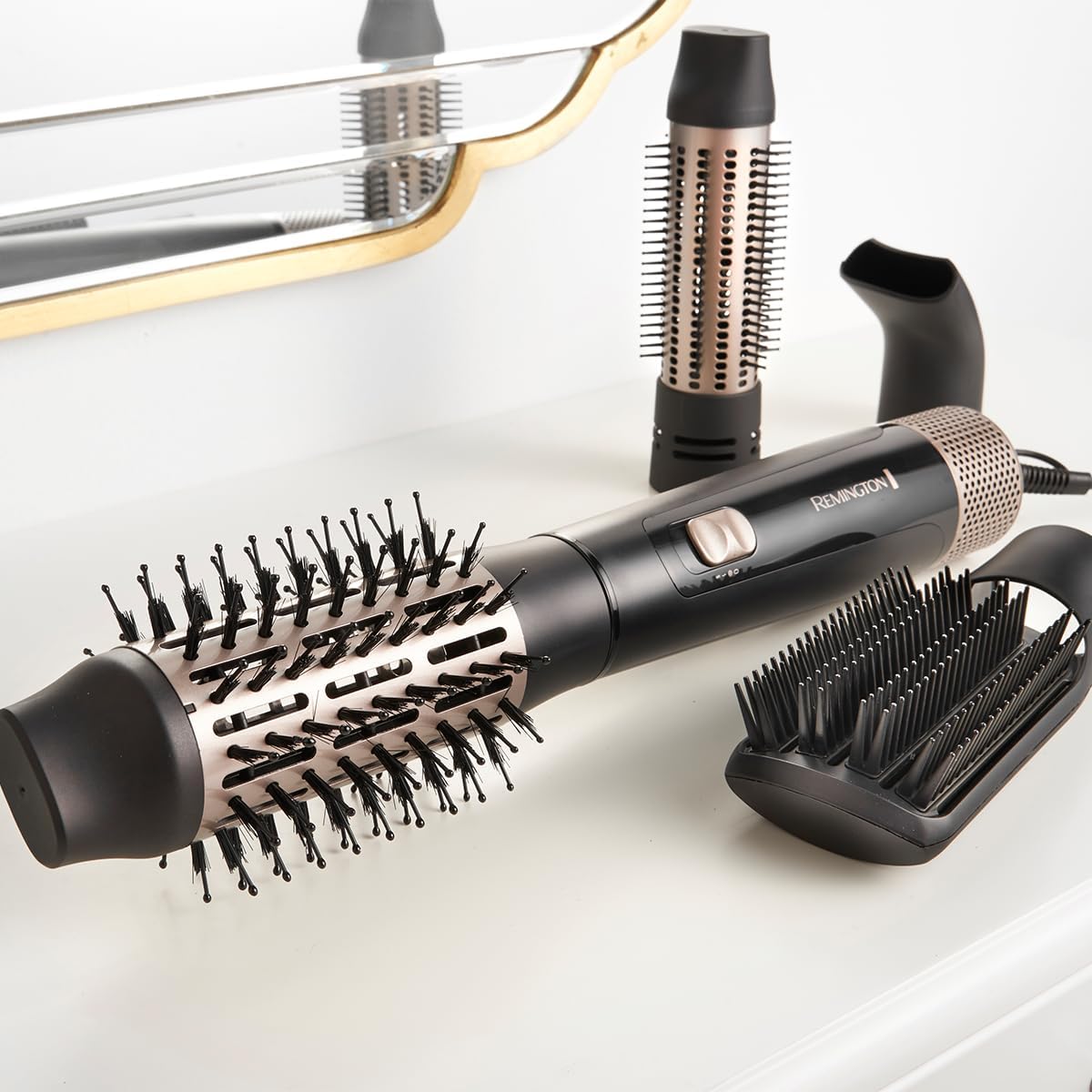Thumbnail 2 de Remington AS7500 : brosse soufflante pour cheveux longs, 1000 W avec chaleur variable et air frais