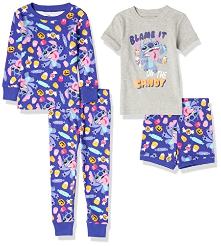 Amazon Essentials Disney Stitch caramelo pijama 3 años