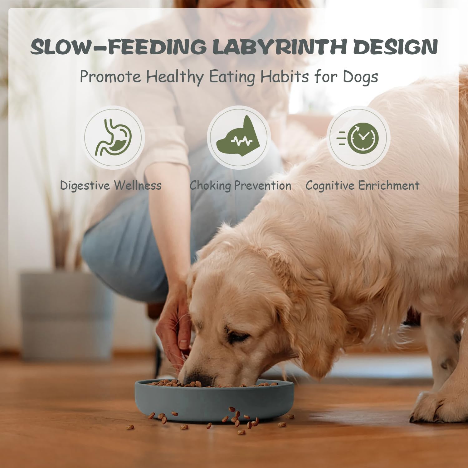 Thumbnail 5 de Lesipee Slow Feeder 7.5" 🍽