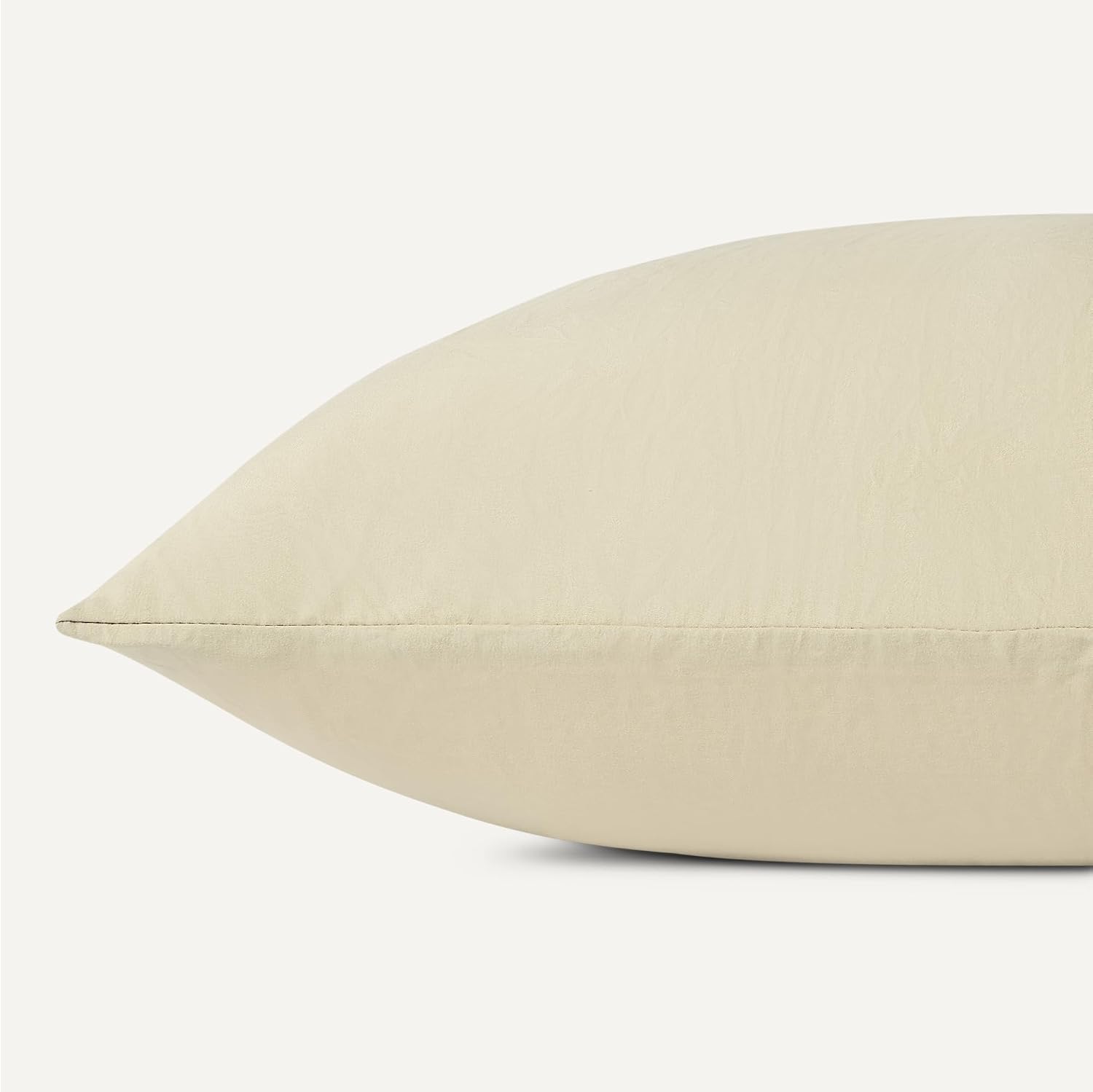 Thumbnail 4 de Amazon Basics Vorgewaschene Mikrofaser-Bettwäsche 2-teilig 135x200/80x80 Beige
