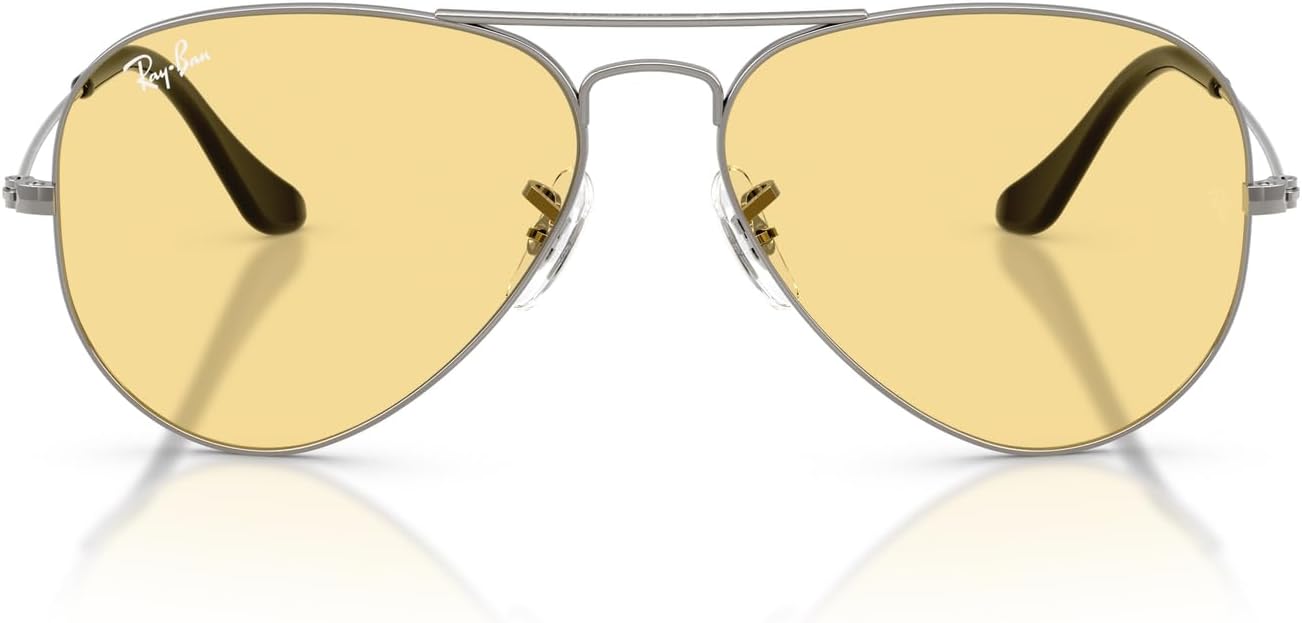Thumbnail 6 de Ray-Ban RB3025 Classic Aviator Sunglasses (XS fit) with gradient brown lenses